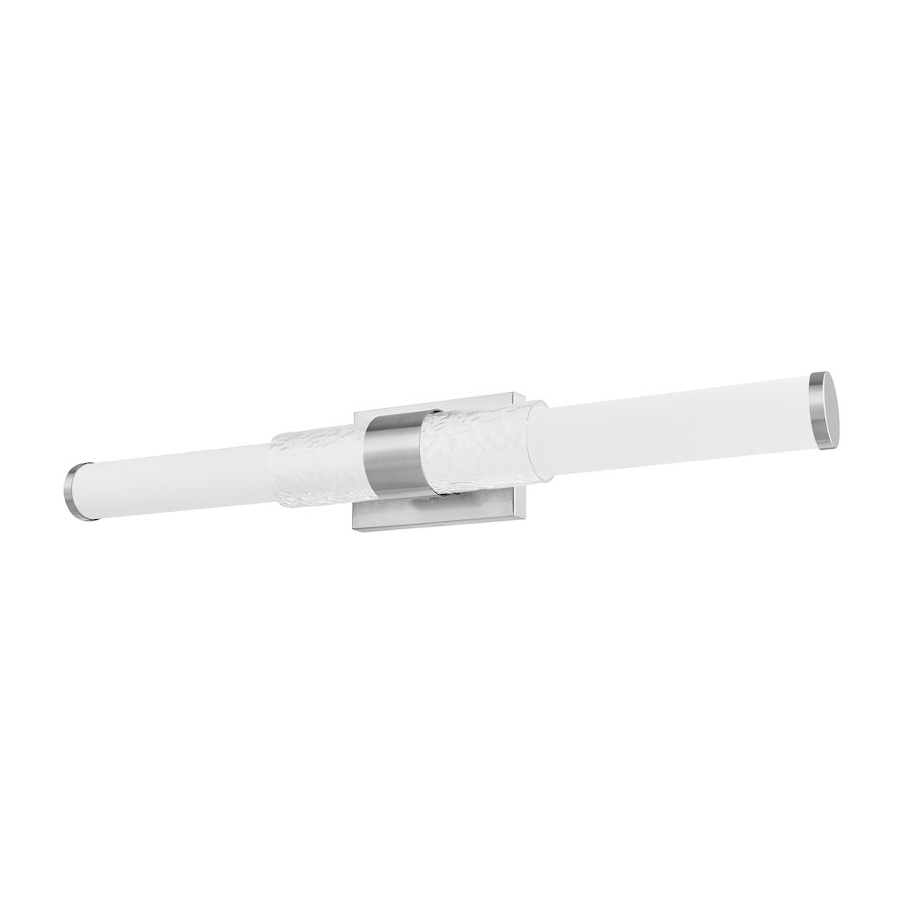 Z-Lite Egon 1 Light Vanity in Brushed Nickel color, Steel frame. Picture 5