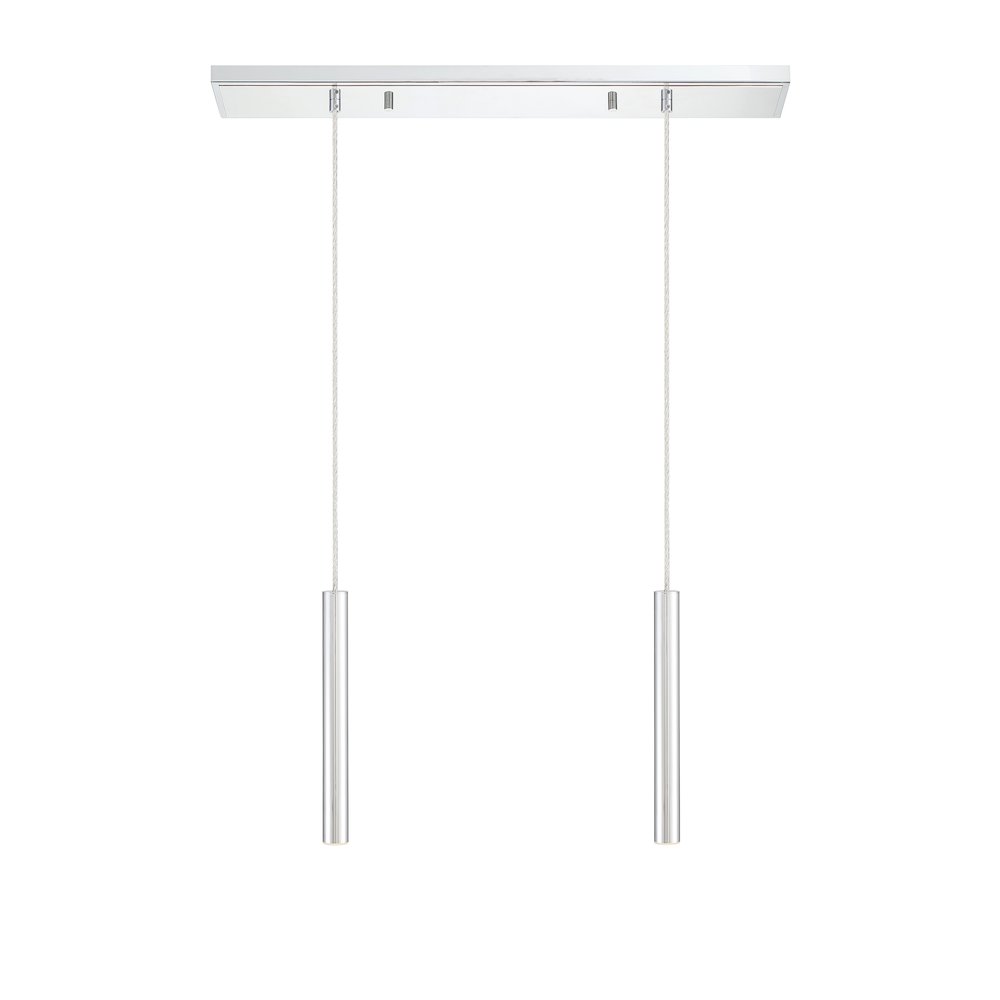 Z-Lite 2 Light Linear Chandelier. Picture 4