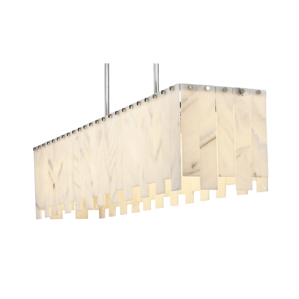 Z-Lite 7 Light Linear Chandelier. Picture 4