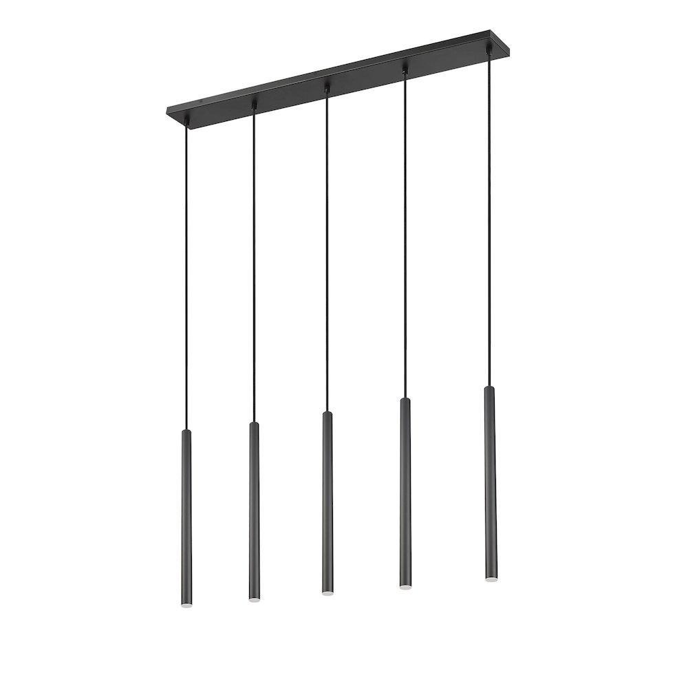 Z-Lite 5 Light Linear Chandelier. Picture 5