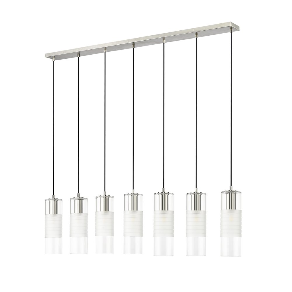 Z-Lite 7 Light Linear Chandelier. Picture 5