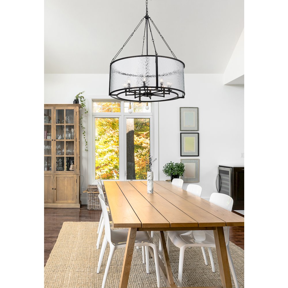 Z-Lite 8 Light Chandelier. Picture 7