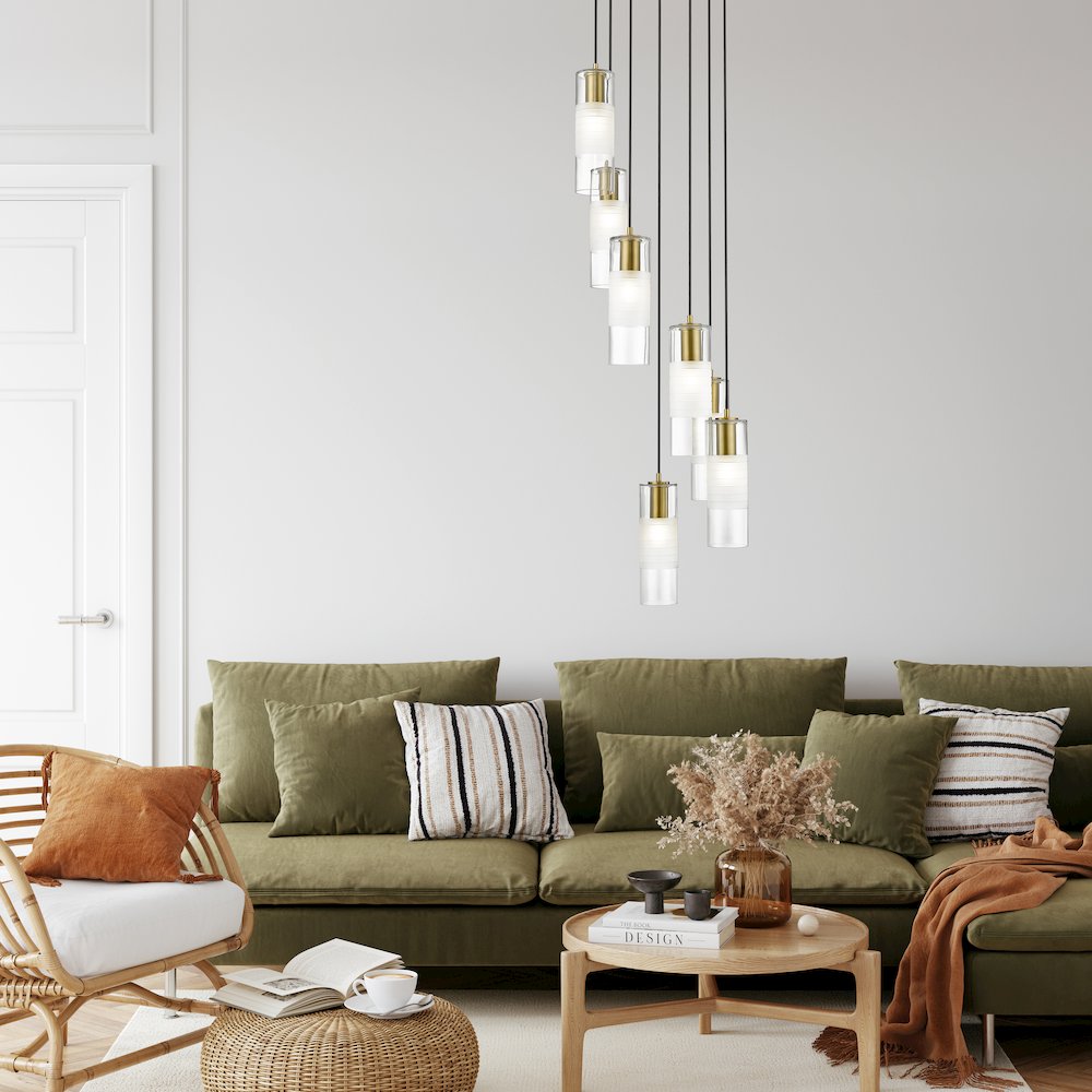 Z-Lite 7 Light Chandelier. Picture 7