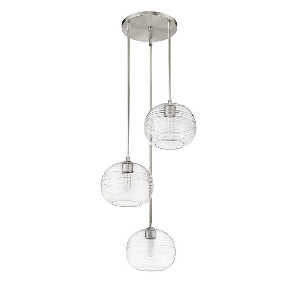 Z-Lite 3 Light Chandelier. Picture 5