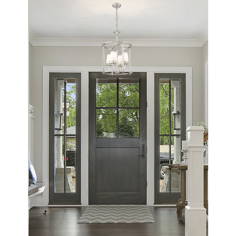 Z-Lite 4 Light Chandelier. Picture 6
