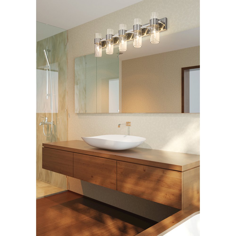 Z-Lite 5 Light Vanity. Picture 6