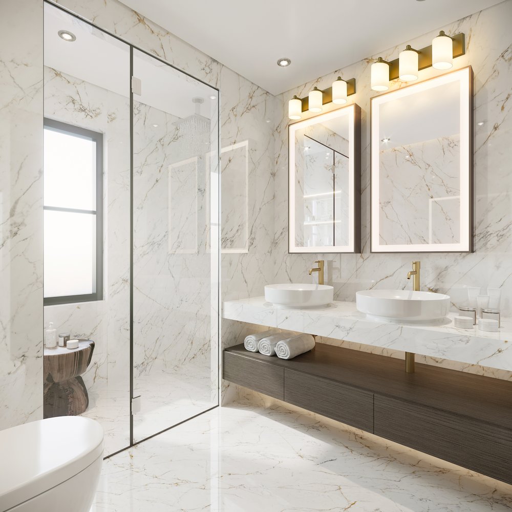 Z-Lite 3 Light Vanity. Picture 6