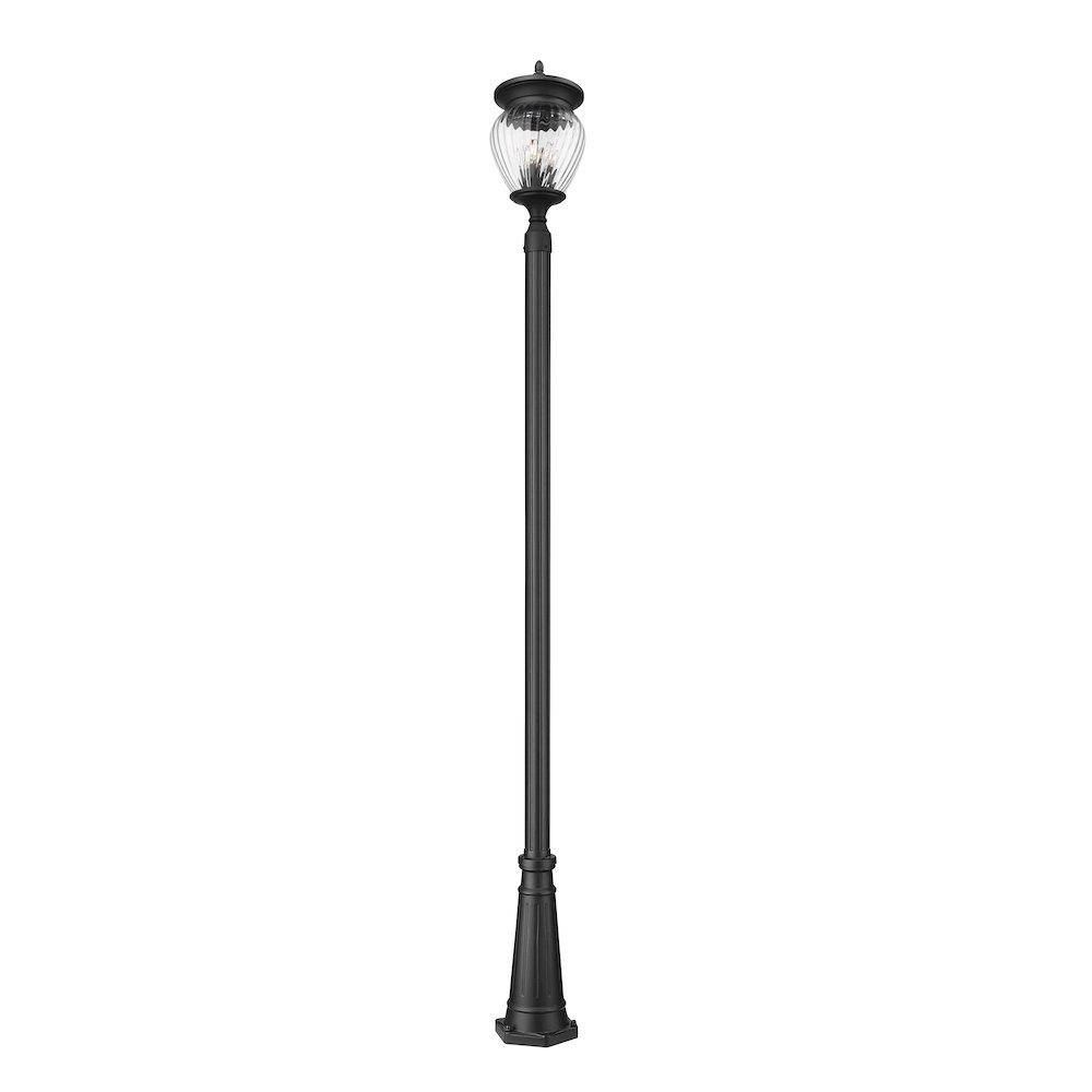 Z-Lite 4 Light Outdoor Post Mounted Fixture. Picture 2