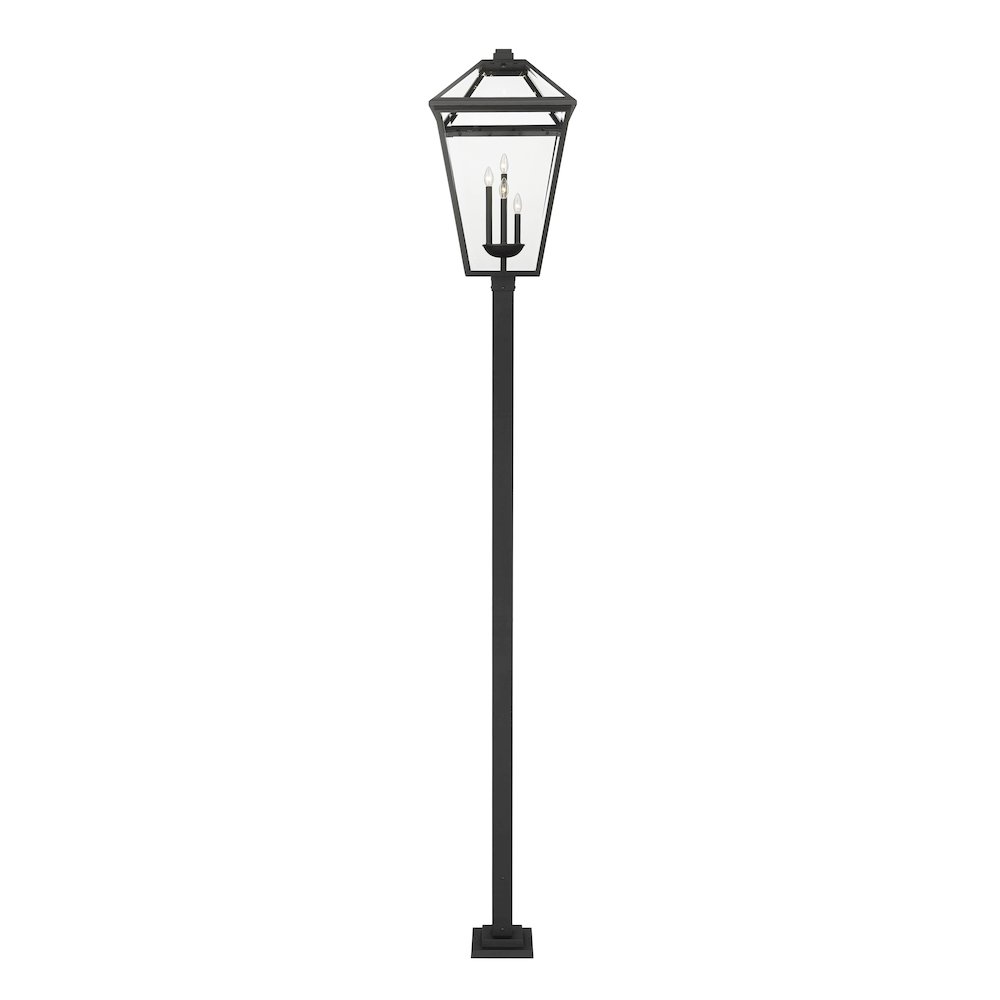 Z-Lite 4 Light Outdoor Post Mounted Fixture. Picture 2