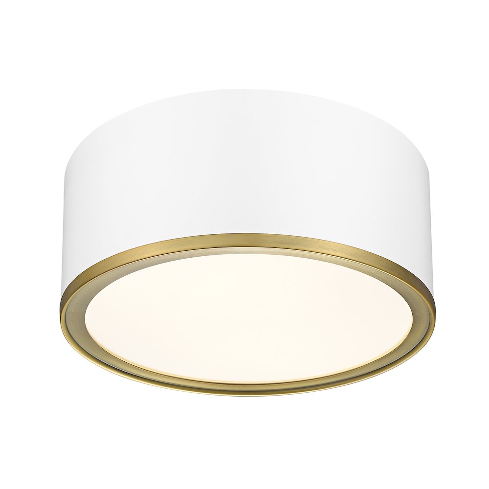 Z-Lite 2 Light Flush Mount. Picture 3