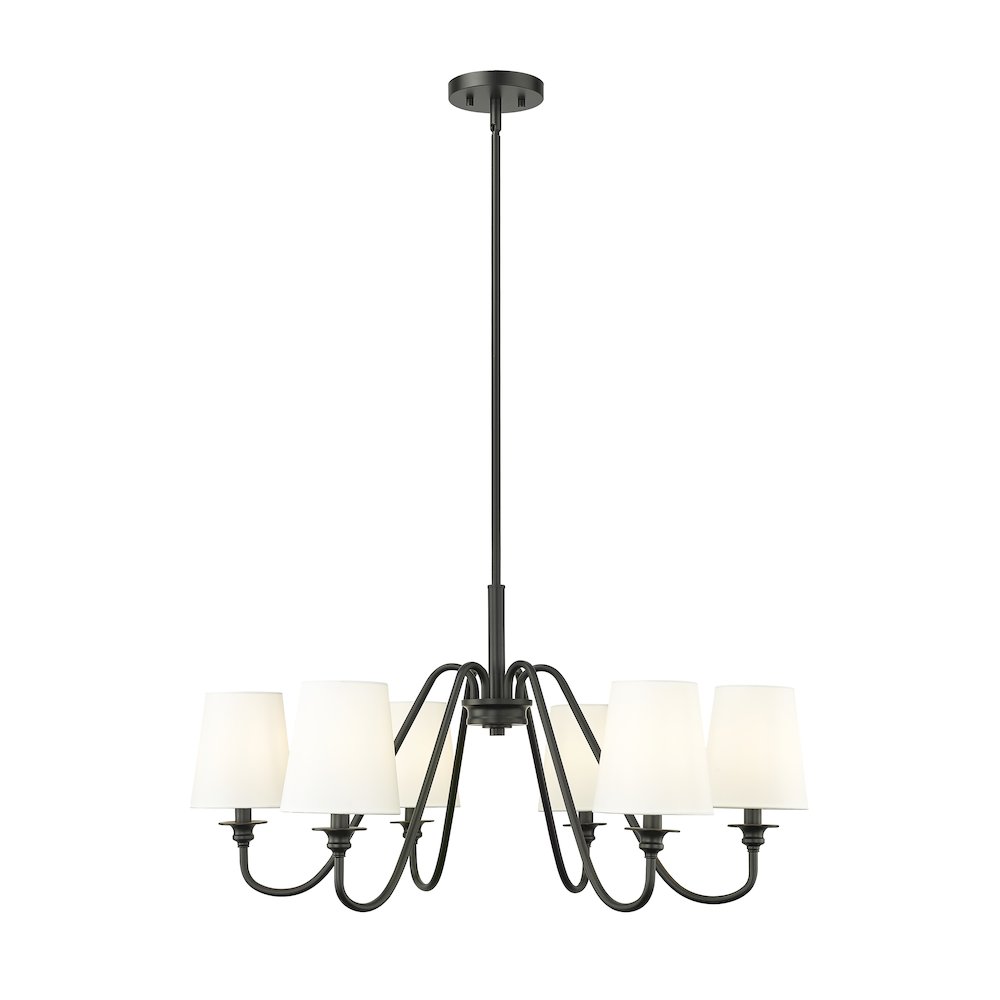 Z-Lite 6 Light Chandelier. Picture 1