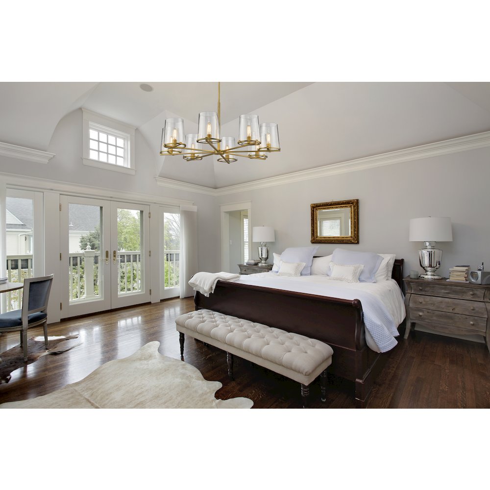 Z-Lite 8 Light Chandelier. Picture 7