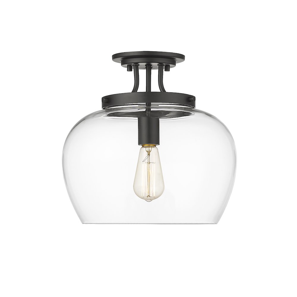 Z-Lite 1 Light Semi Flush Mount. Picture 2
