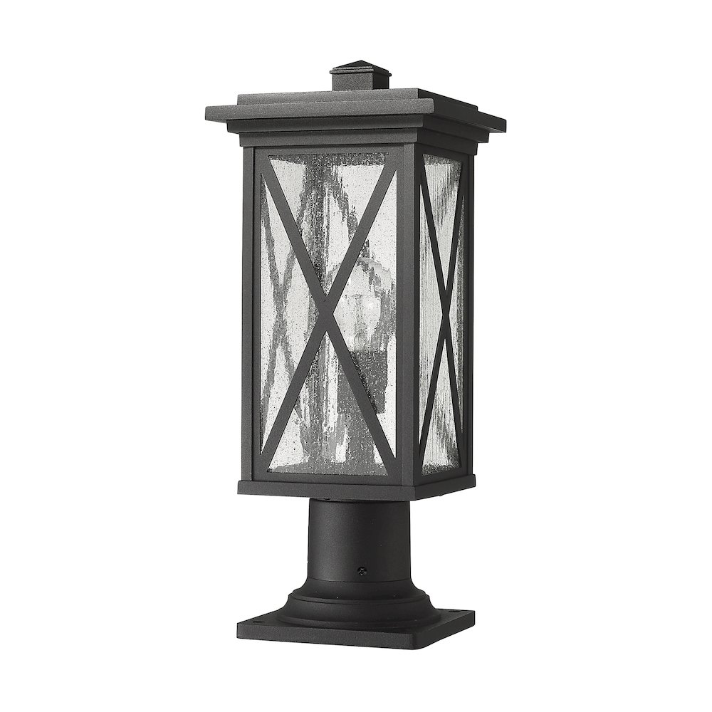 Z-Lite 1 Light Outdoor Pier Mounted Fixture. Picture 5