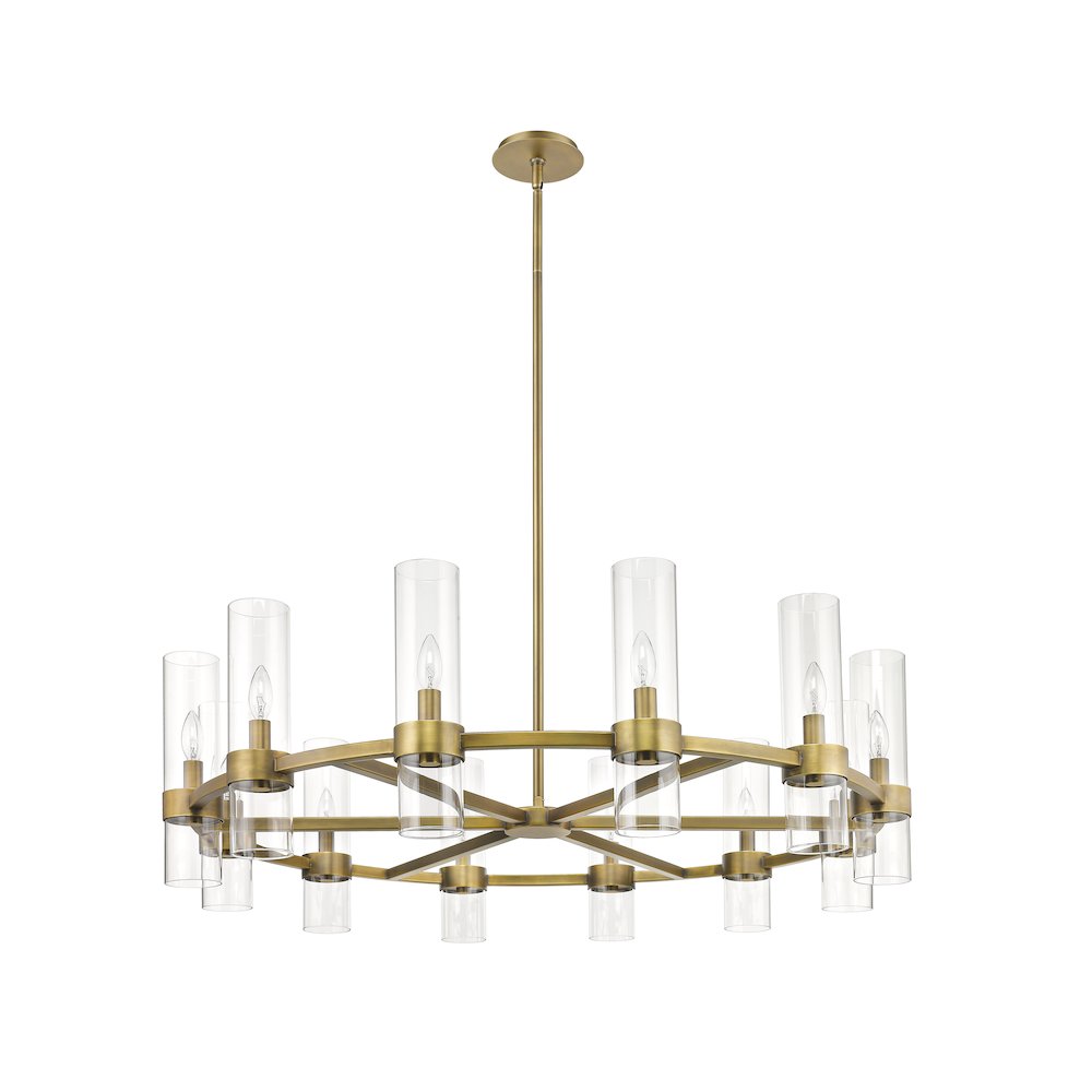 Z-Lite 12 Light Chandelier. Picture 5