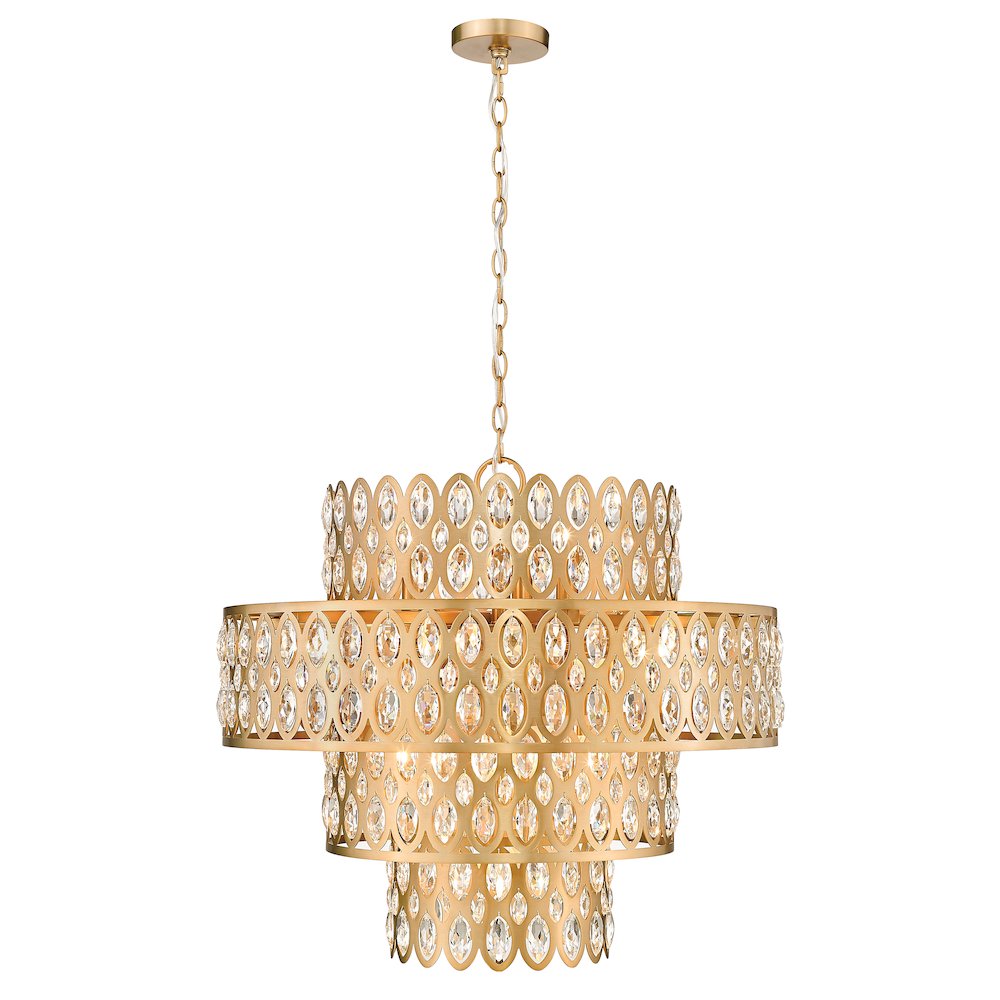 Z-Lite 13 Light Chandelier. Picture 1