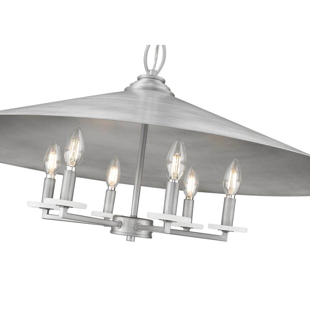 Z-Lite 6 Light Pendant. Picture 4