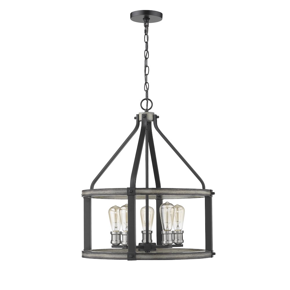 Z-Lite 5 Light Chandelier. Picture 5