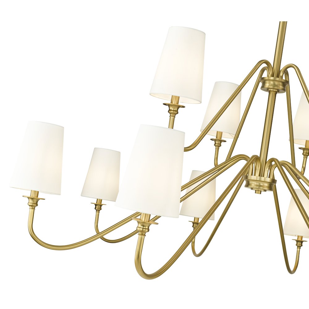 Z-Lite 12 Light Chandelier. Picture 4
