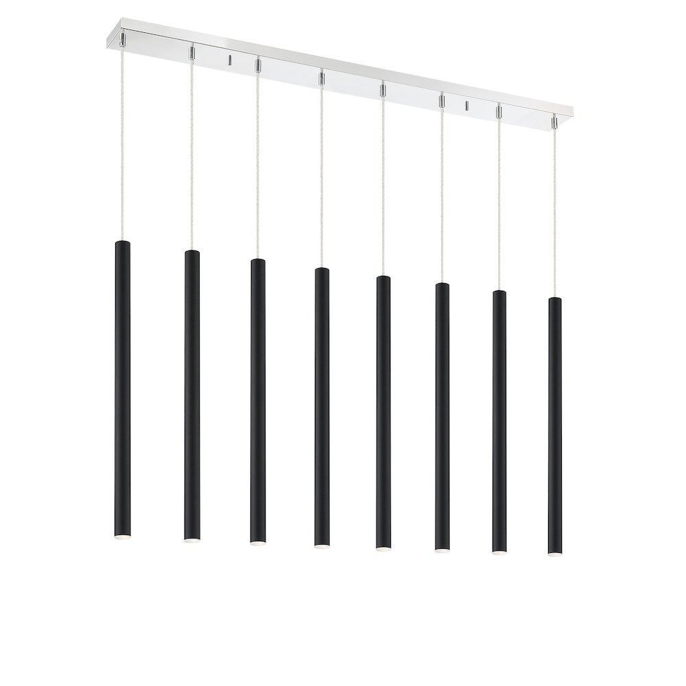 Z-Lite 8 Light Linear Chandelier. Picture 2
