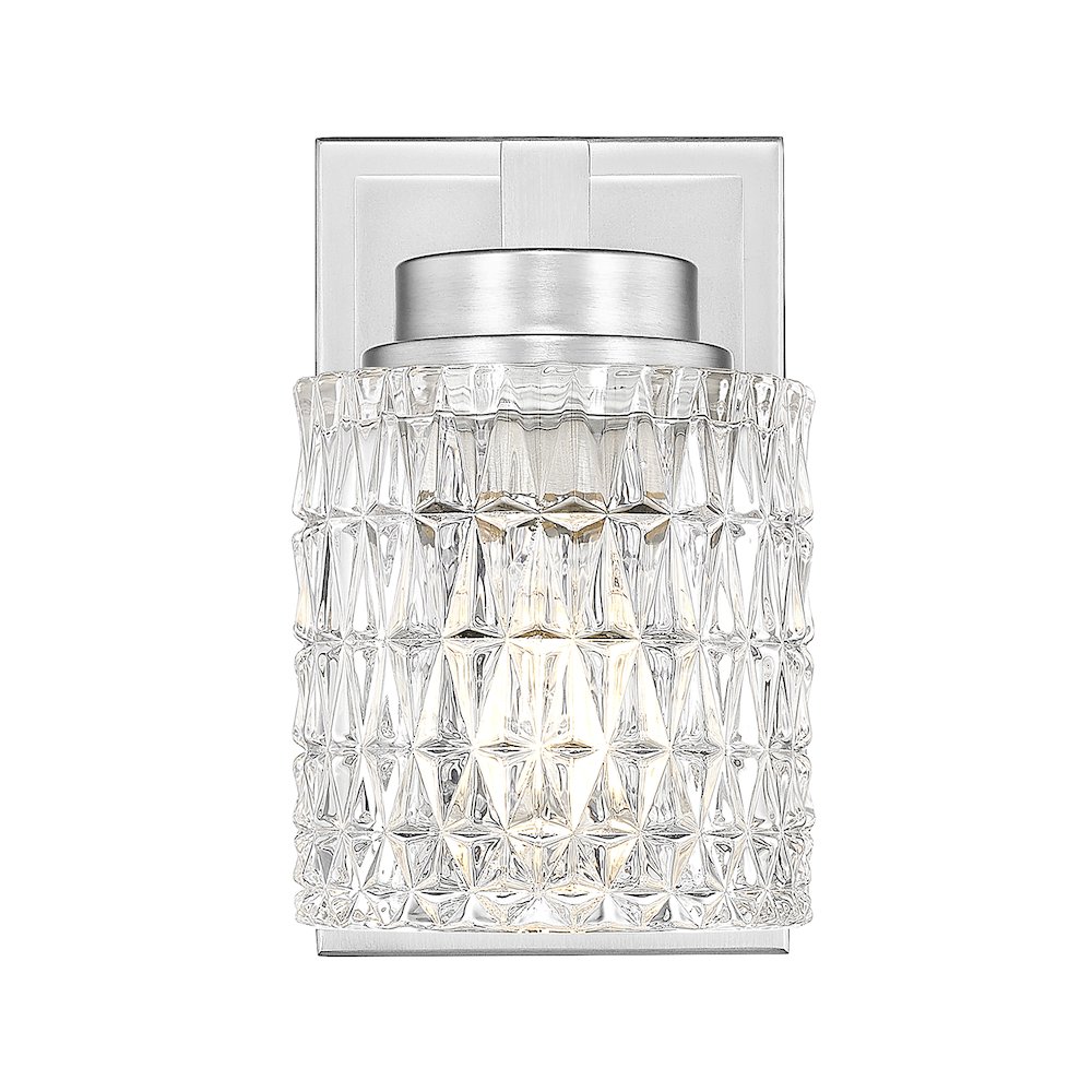 Z-Lite 1 Light Wall Sconce, Brushed Nickel. Picture 2