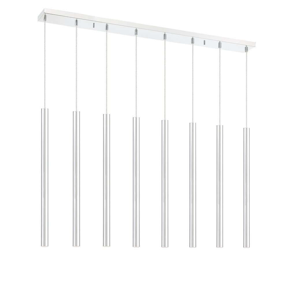 Z-Lite 8 Light Linear Chandelier. Picture 5