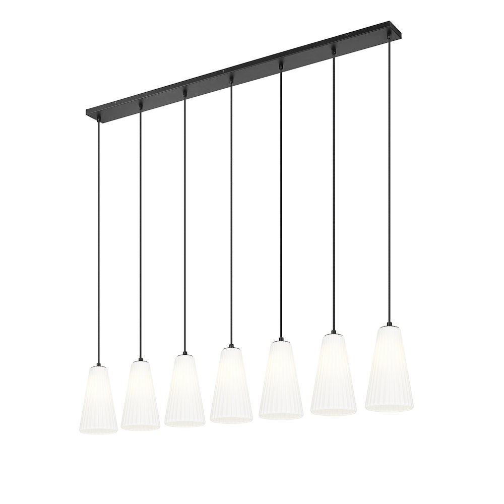 Z-Lite 7 Light Linear Chandelier. Picture 3