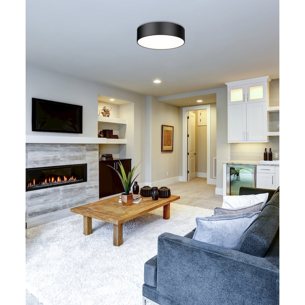 Z-Lite 4 Light Flush Mount. Picture 7