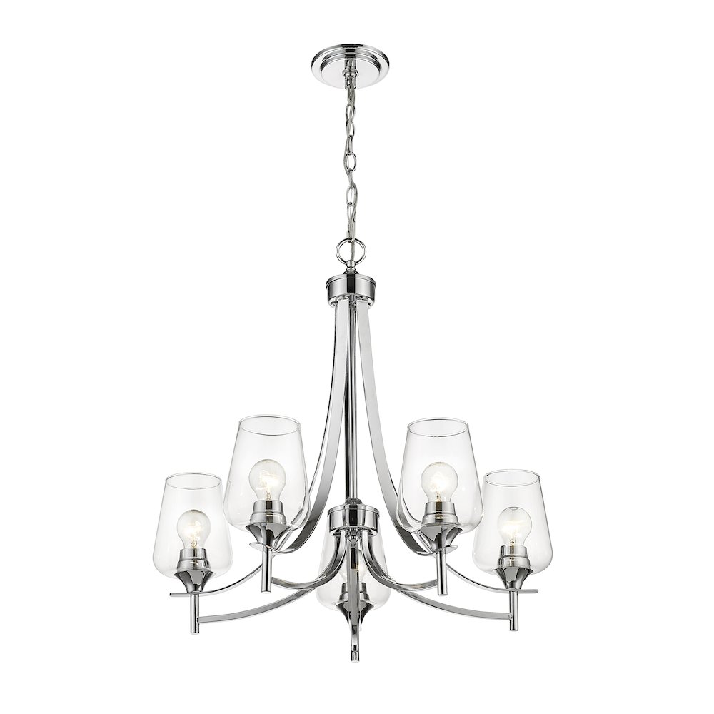 Z-Lite 5 Light Chandelier. Picture 3