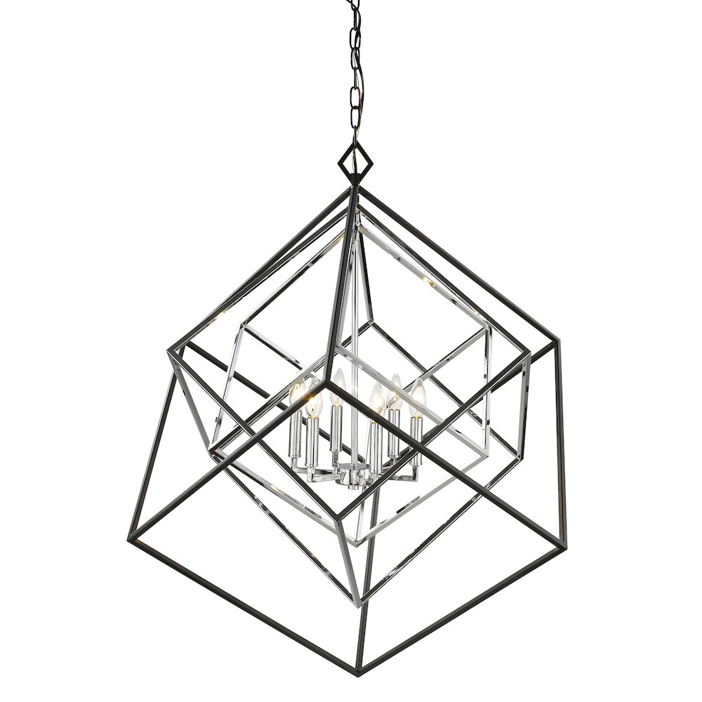 Z-Lite 6 Light Chandelier. Picture 4