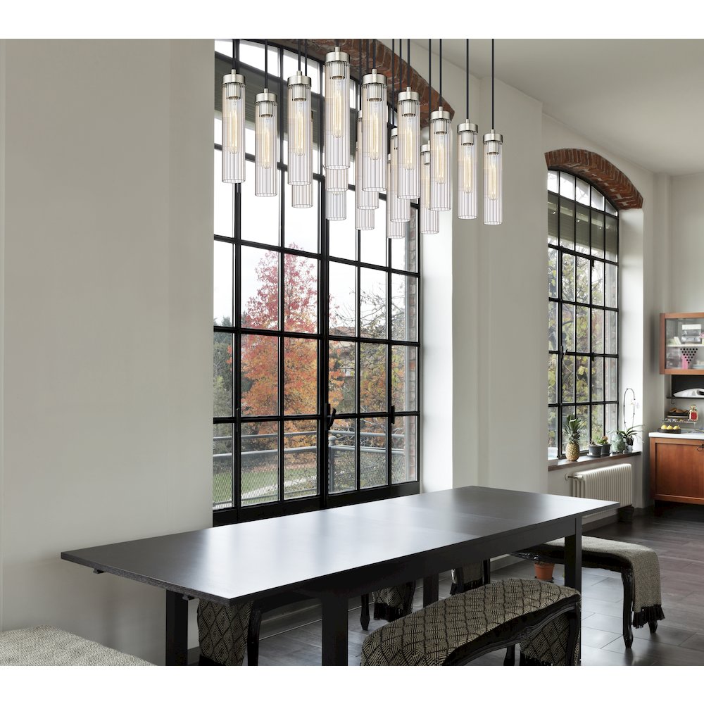 Z-Lite 17 Light Linear Chandelier. Picture 6