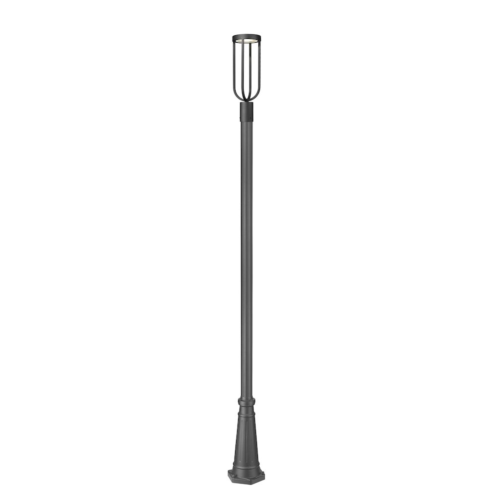 Z-Lite 1 Light Outdoor Post Mounted Fixture. Picture 3