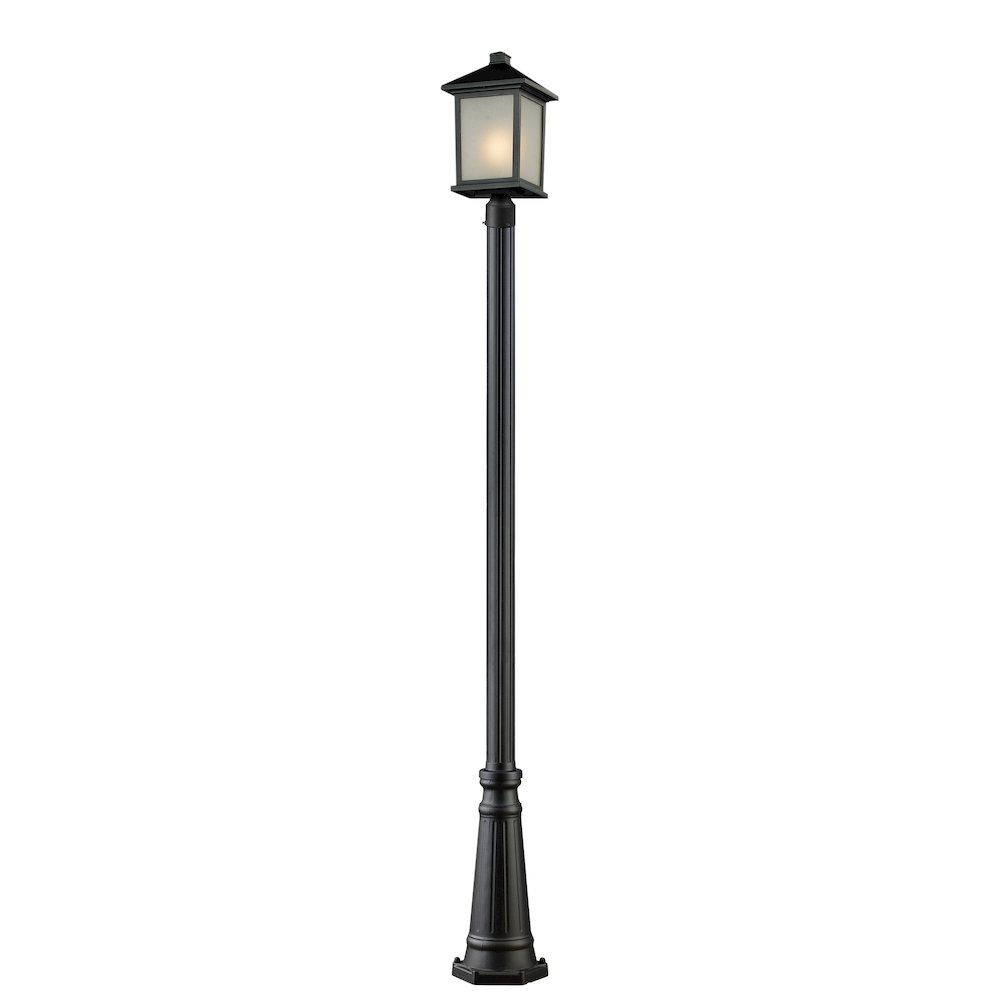 Z-Lite 1 Light Outdoor Post Mounted Fixture. Picture 1