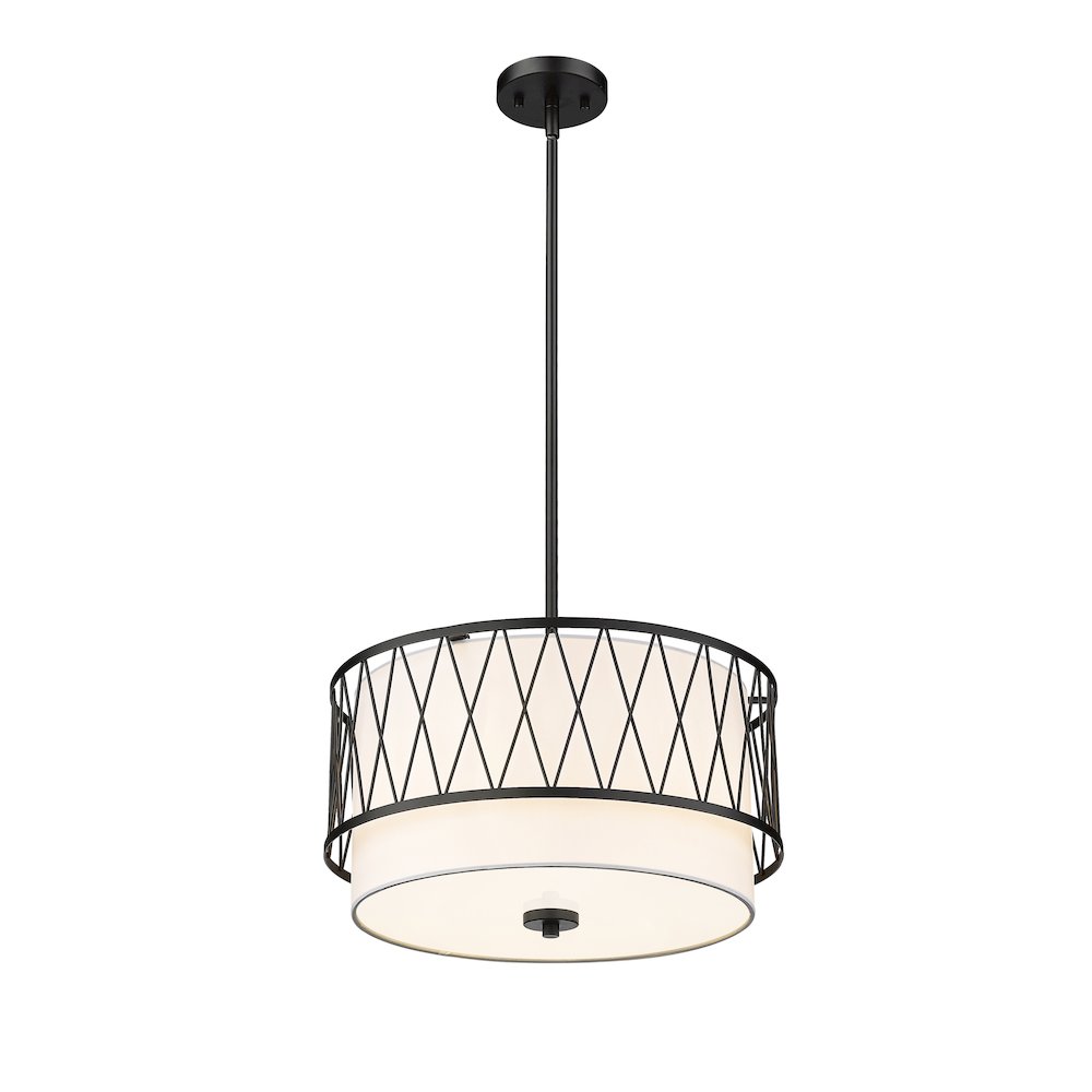 Z-Lite 3 Light Pendant. Picture 3