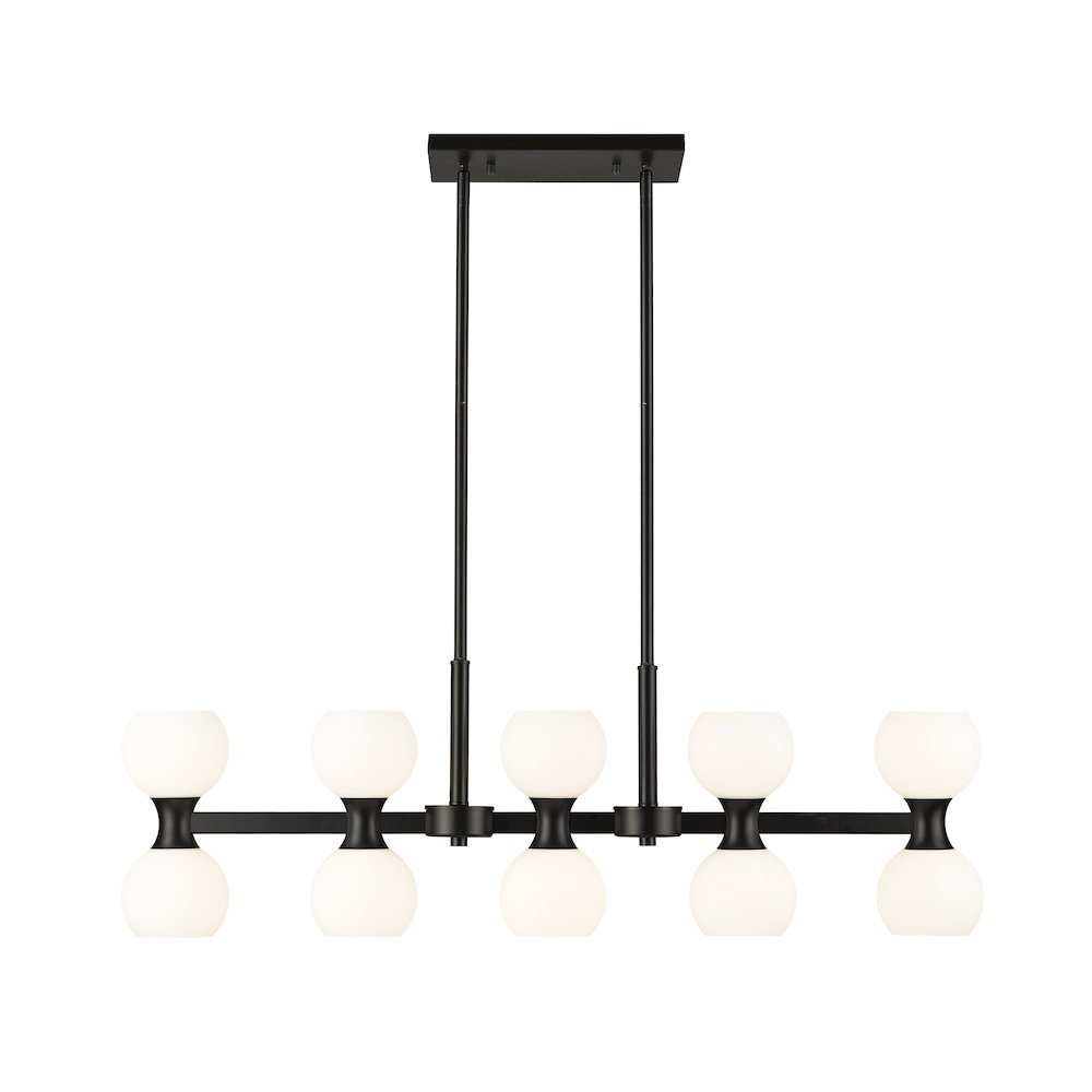 Z-Lite 10 Light Linear Chandelier. Picture 2