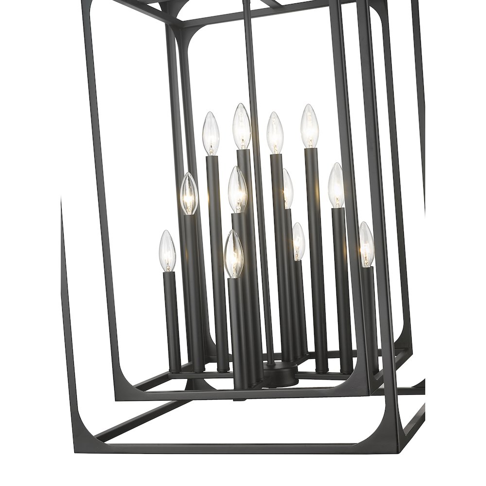 Z-Lite 12 Light Chandelier. Picture 4