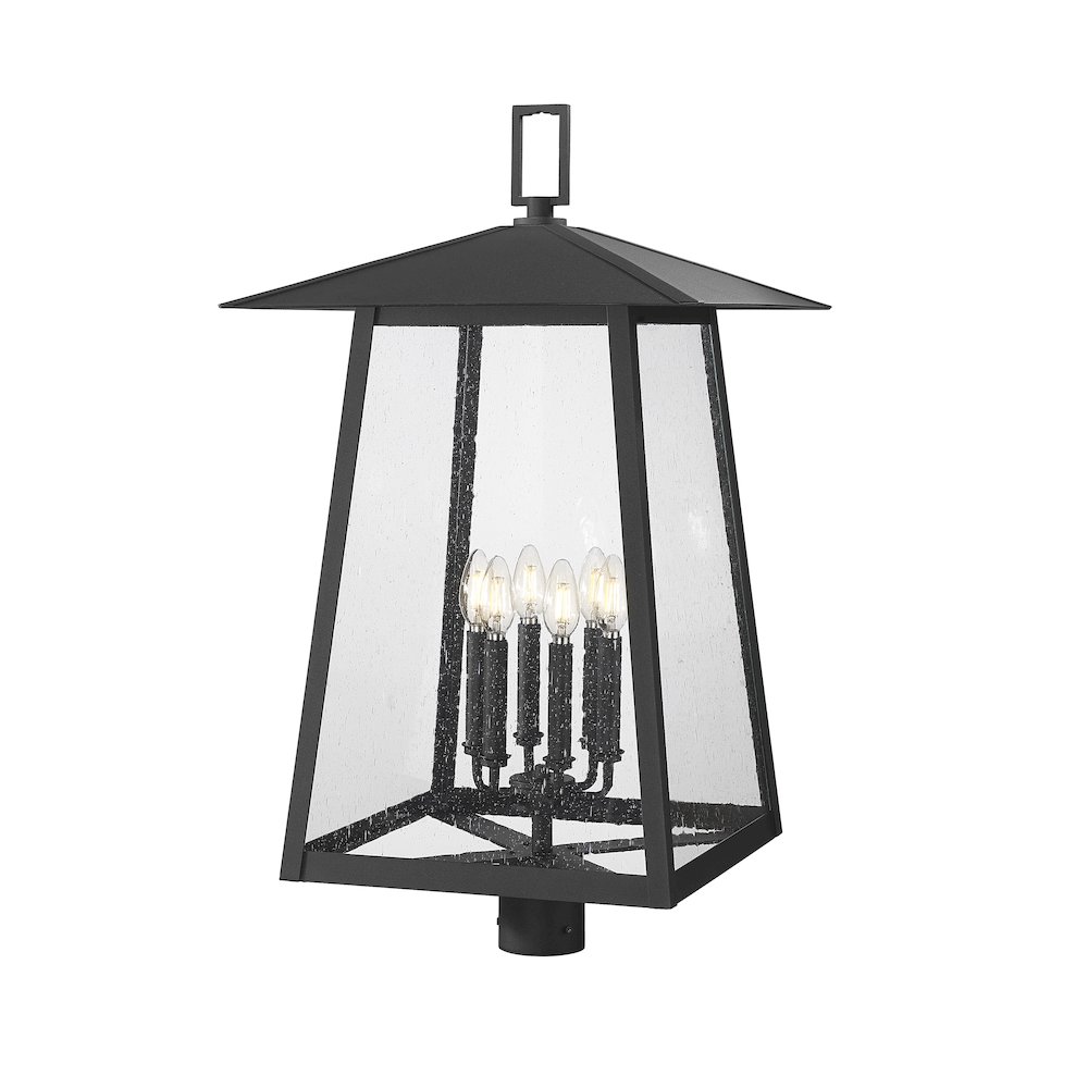 Z-Lite 6 Light Outdoor Post Mount Fixture. Picture 3