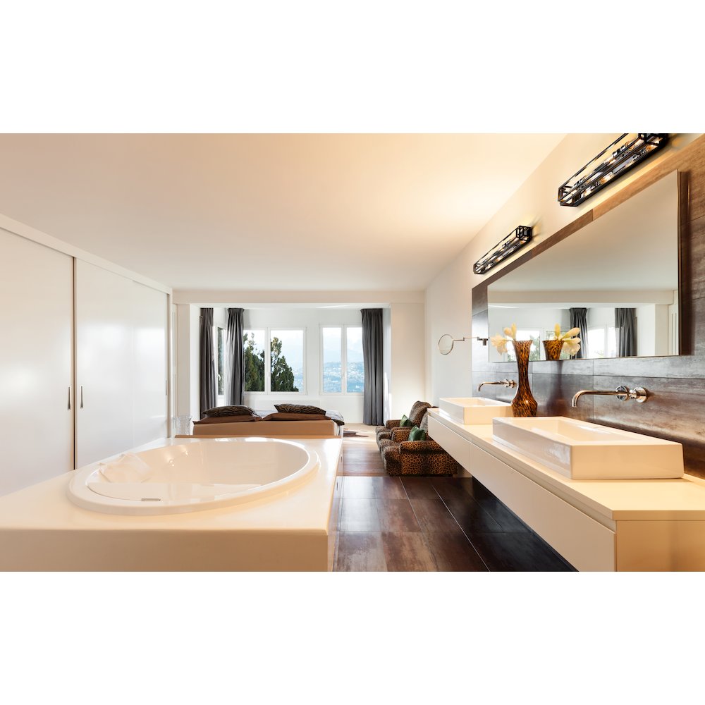 Z-Lite 4 Light Vanity. Picture 7