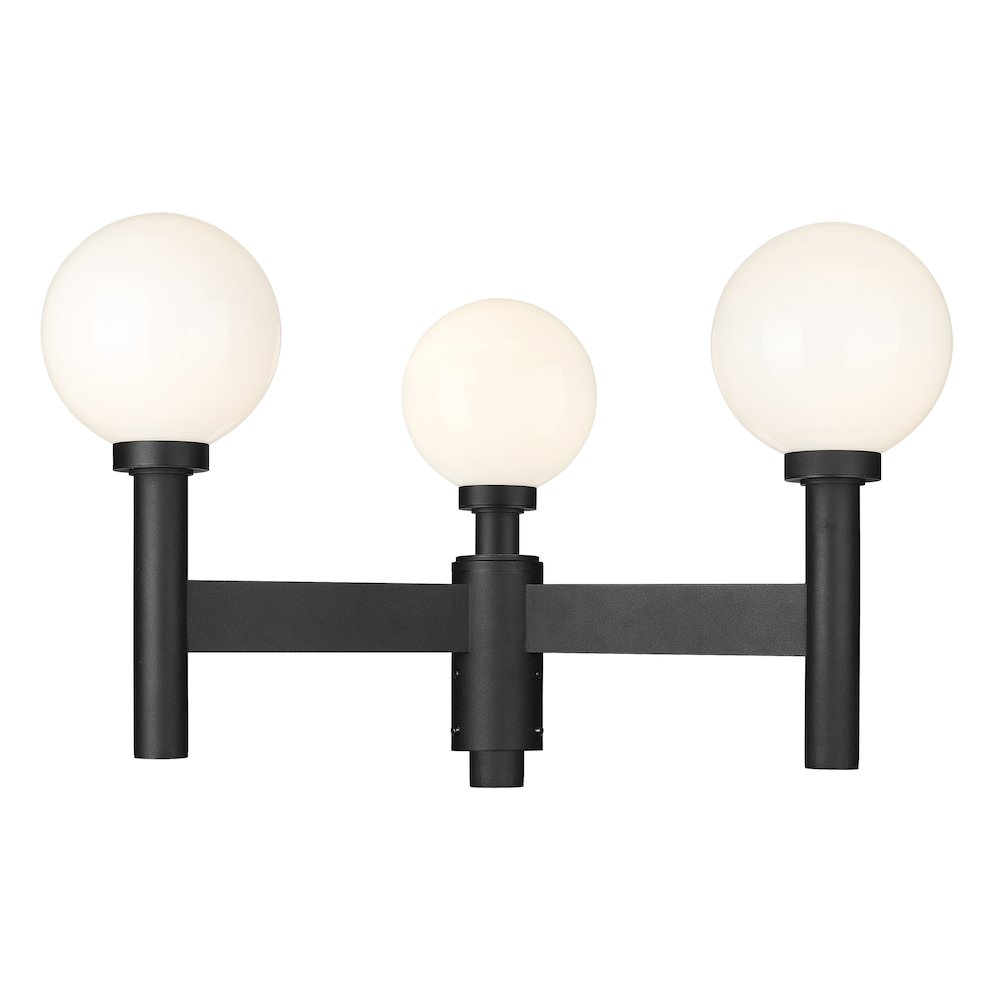 Z-Lite 3 Light Outdoor Post Mount Fixture. Picture 2