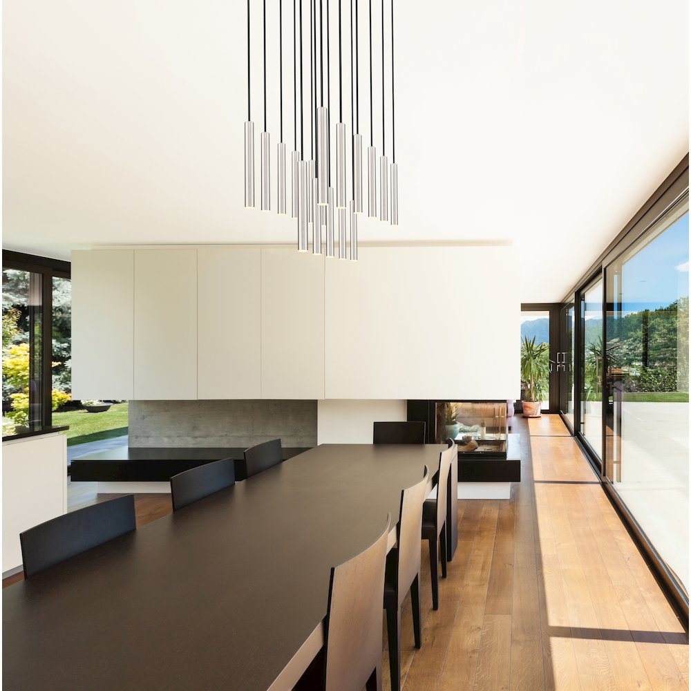 Z-Lite 17 Light Linear Chandelier. Picture 6