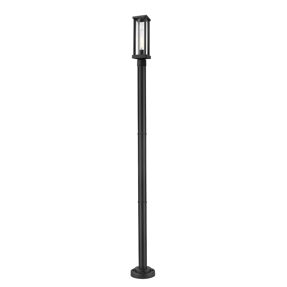 Z-Lite 1 Light Outdoor Post Mounted Fixture. Picture 1