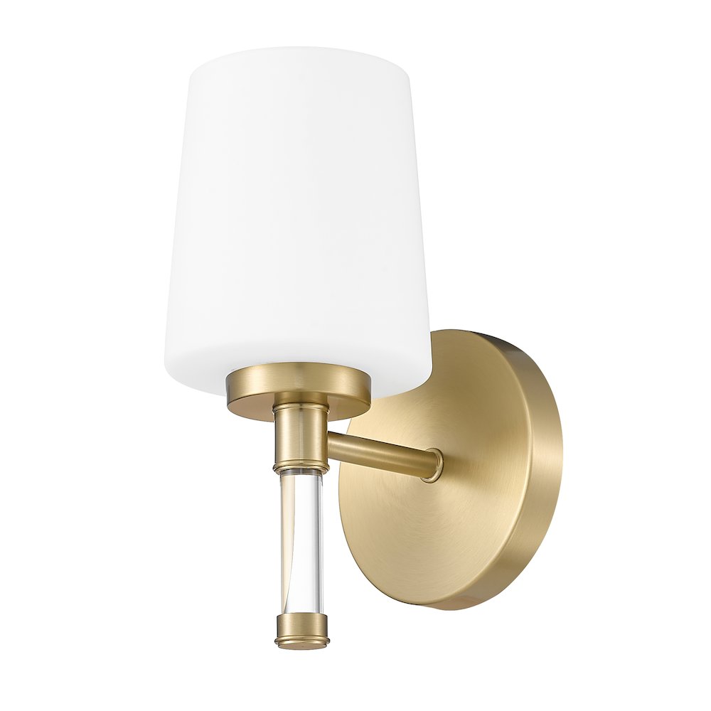 Z-Lite 1 Light Vanity, Modern Gold. Picture 7