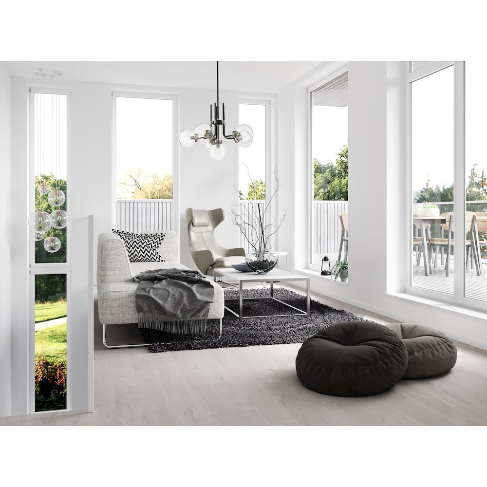 Z-Lite 6 Light Chandelier. Picture 7