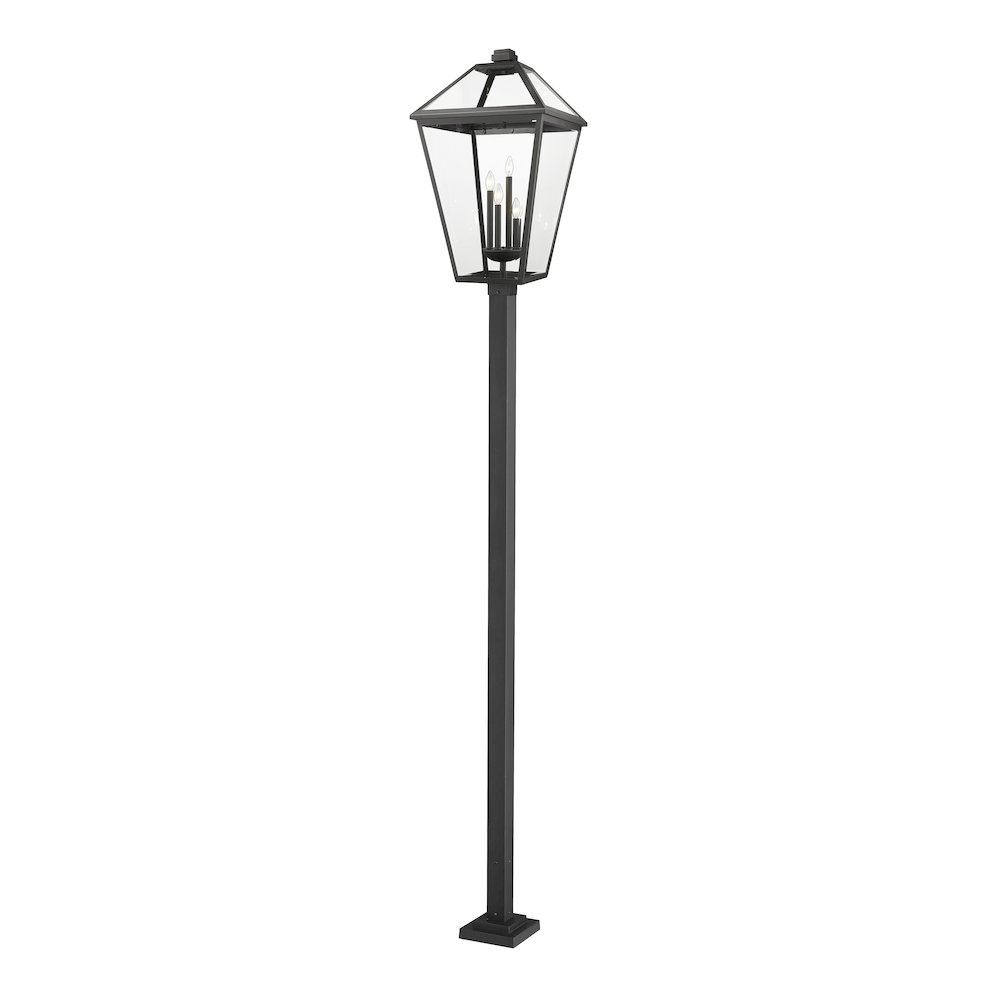 Z-Lite 4 Light Outdoor Post Mounted Fixture. Picture 1