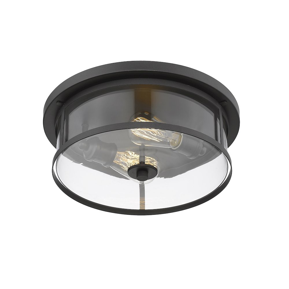 Z-Lite 2 Light Flush Mount. Picture 3