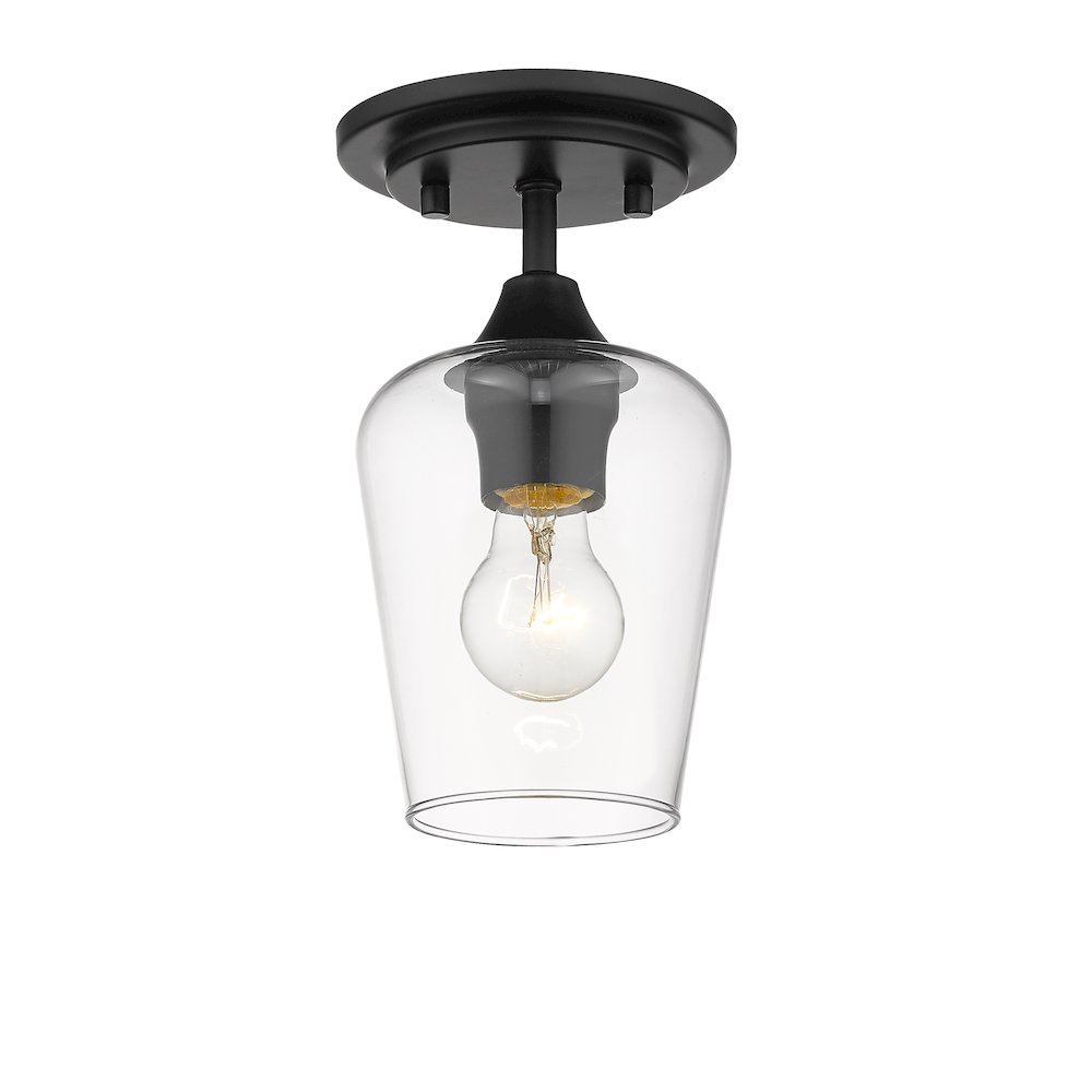 Z-Lite 1 Light Flush Mount. Picture 2