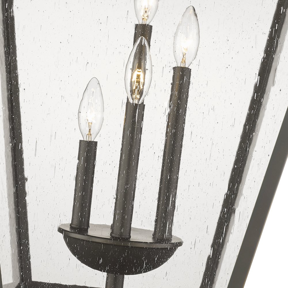 Z-Lite 4 Light Outdoor Post Mount Fixture. Picture 4