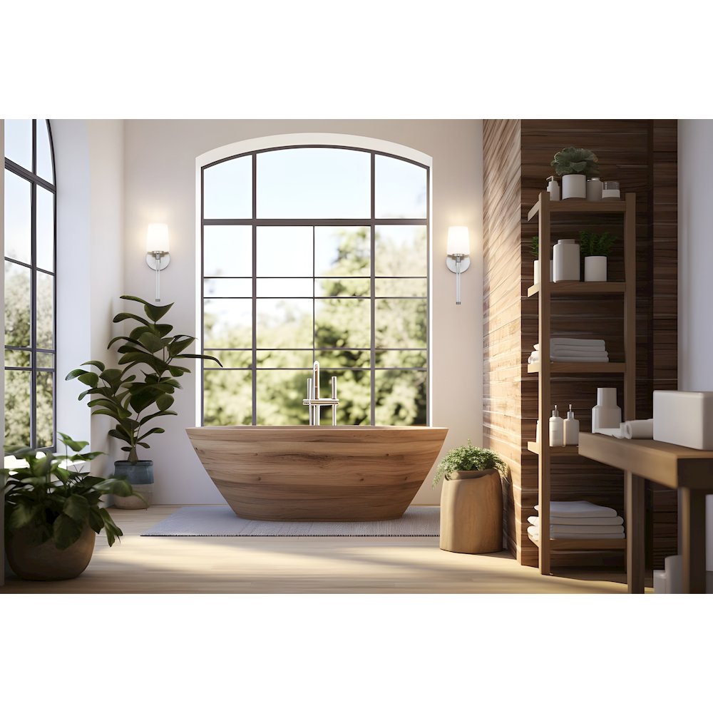 Z-Lite 1 Light Wall Sconce, Brushed Nickel. Picture 6