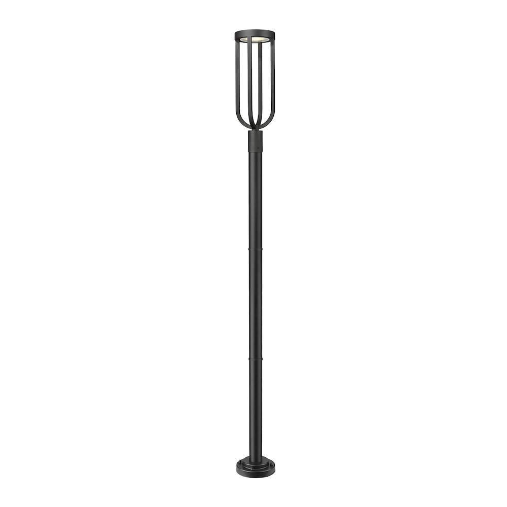 Z-Lite 1 Light Outdoor Post Mounted Fixture. Picture 3