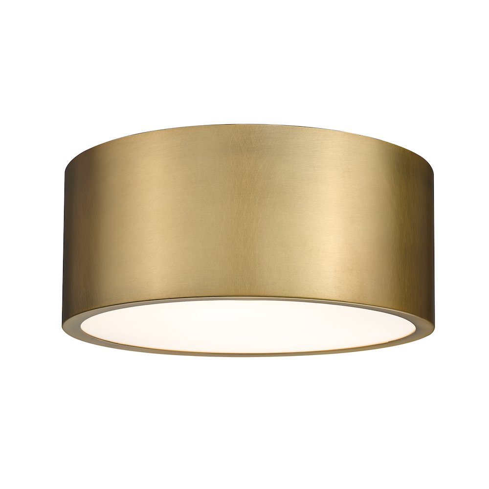 Z-Lite 2 Light Flush Mount. Picture 1